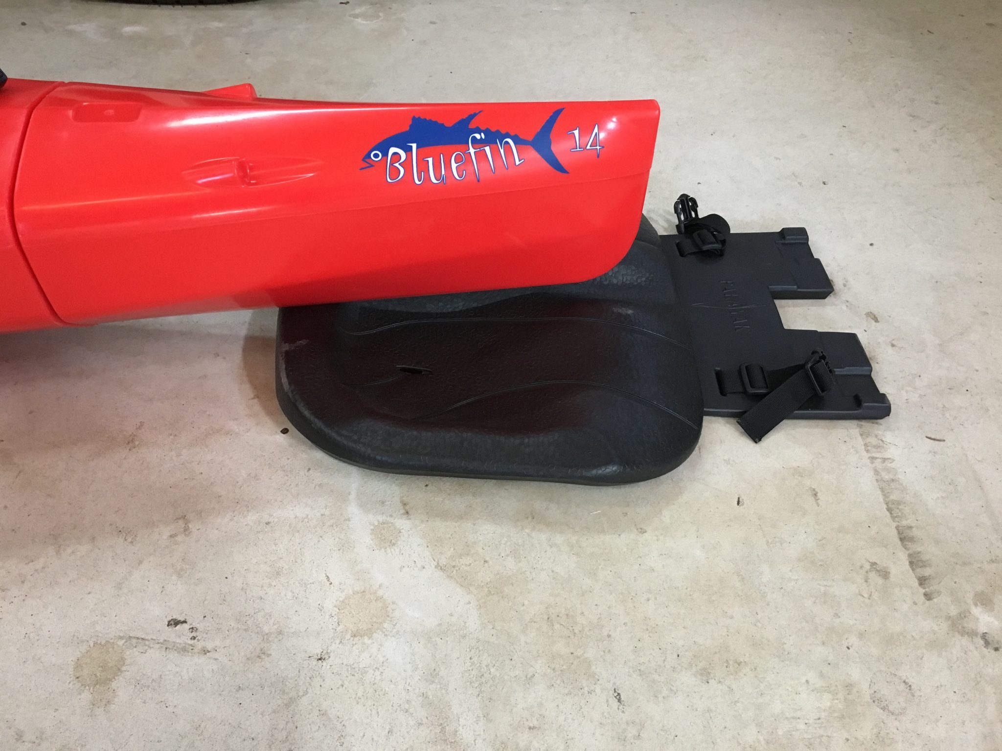 prop stern up with seat
