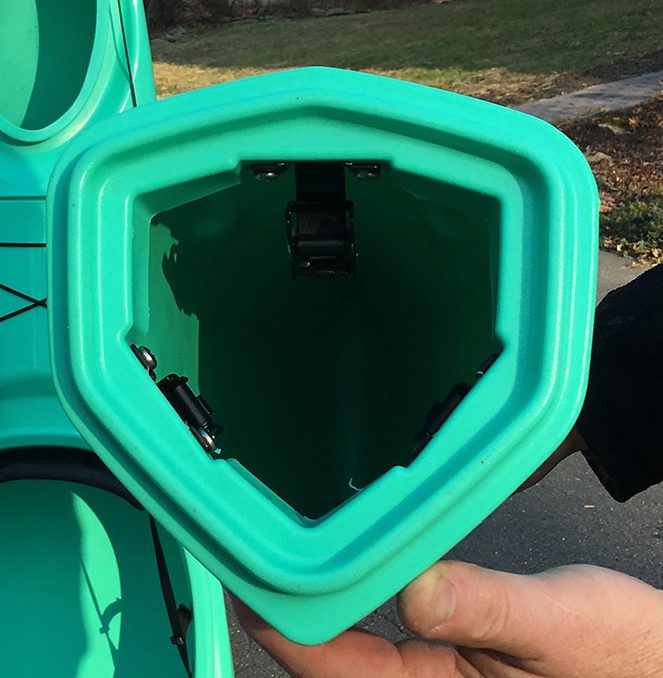 look inside to see clamp locations before clamping