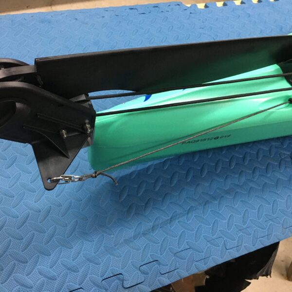 rudder installed