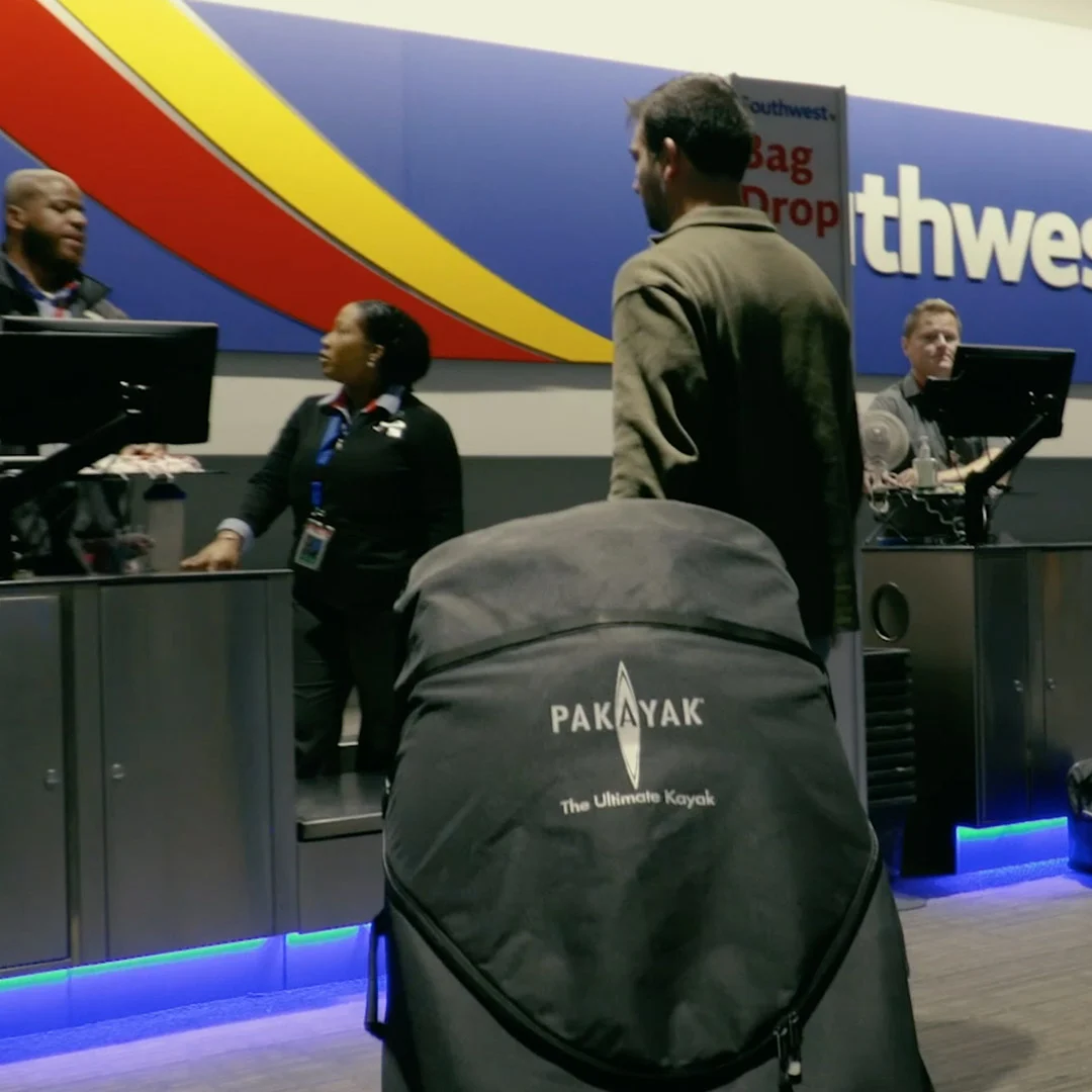 Pakayak Packable Kayak Checked Luggage